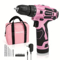 Pink Cordless Drill Driver Set S750