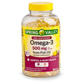 Omega-3 500 mg Fish Oil Softgels U52098