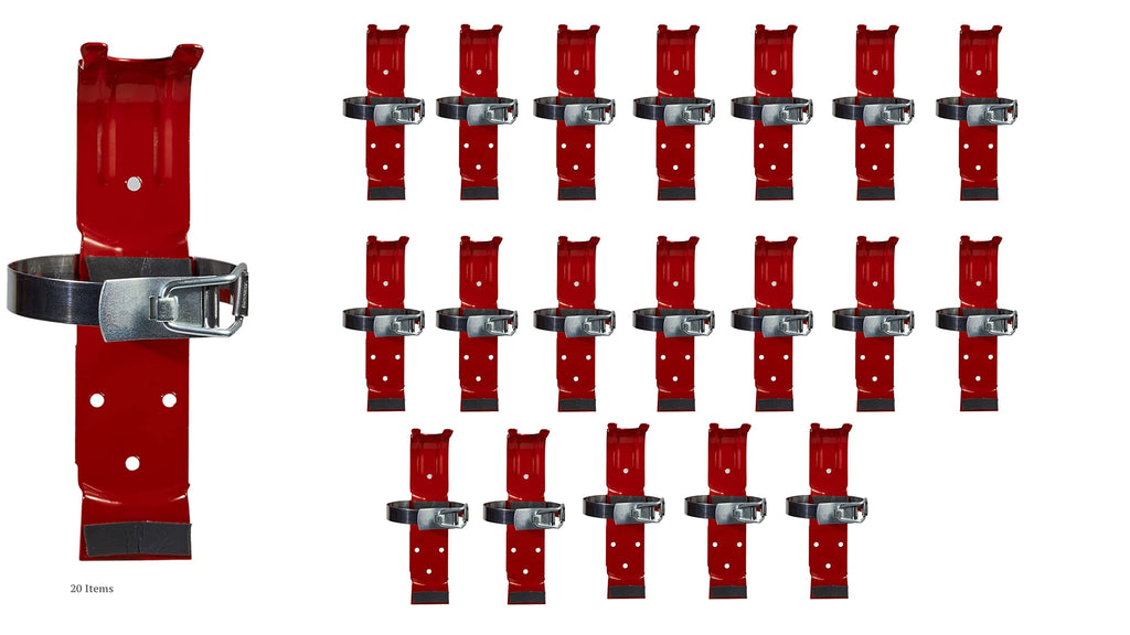 20 Pack 2.5 lb Fire Extinguisher Bracket B27306