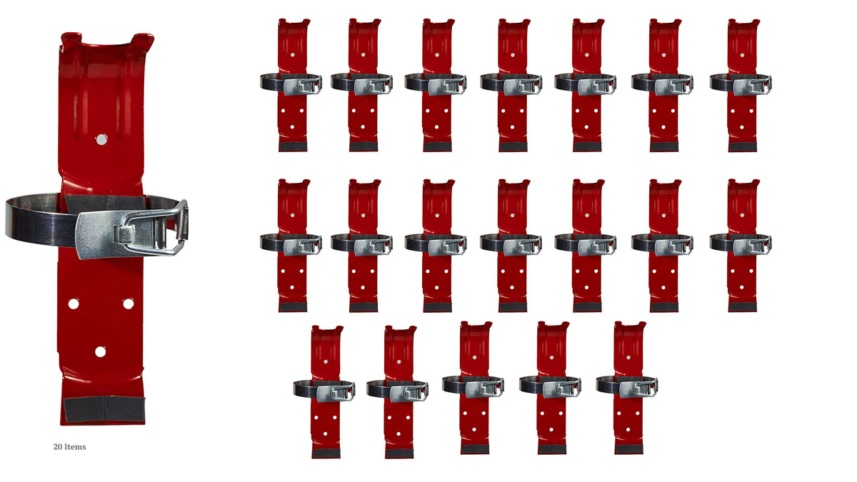 20 Pack 2.5 lb Fire Extinguisher Bracket B27306