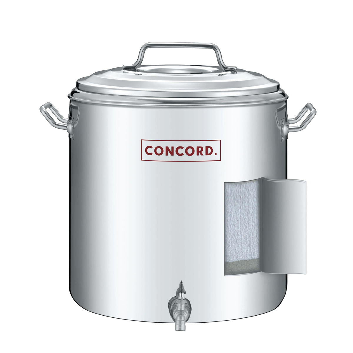 Stainless Steel Insulated Double Wall Stock Pot 40 Quart D795