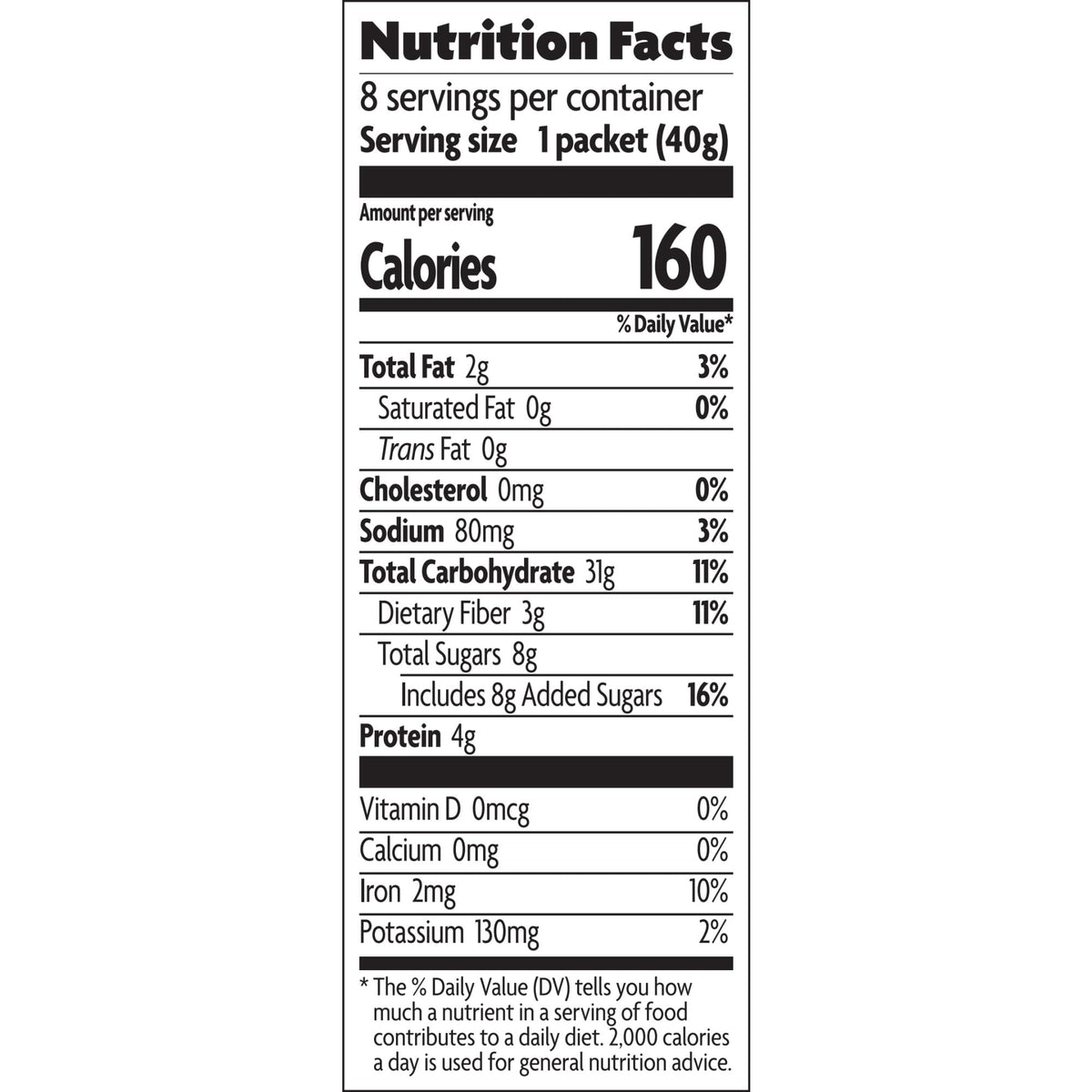 Organic Brown Sugar Maple Oatmeal, 11.3 oz (Pack of 6) G52656