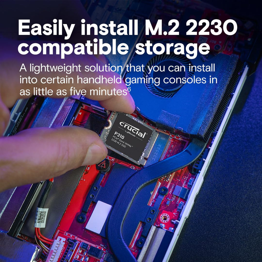 1TB M.2 2230 PCIe Gen4 NVMe Internal SSD O534865