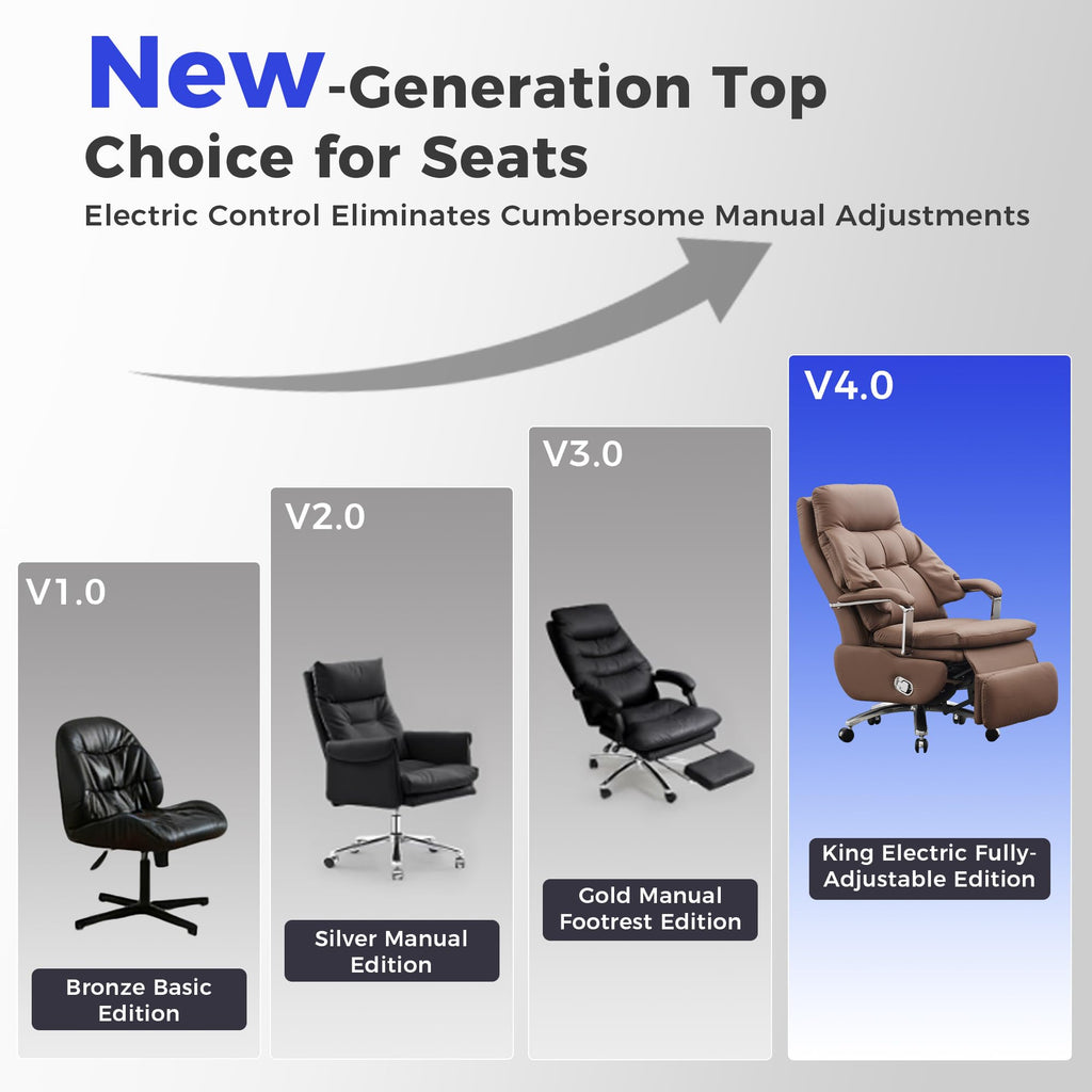 Brown PU Leather Recliner Chair with Footrest 400LBS M573