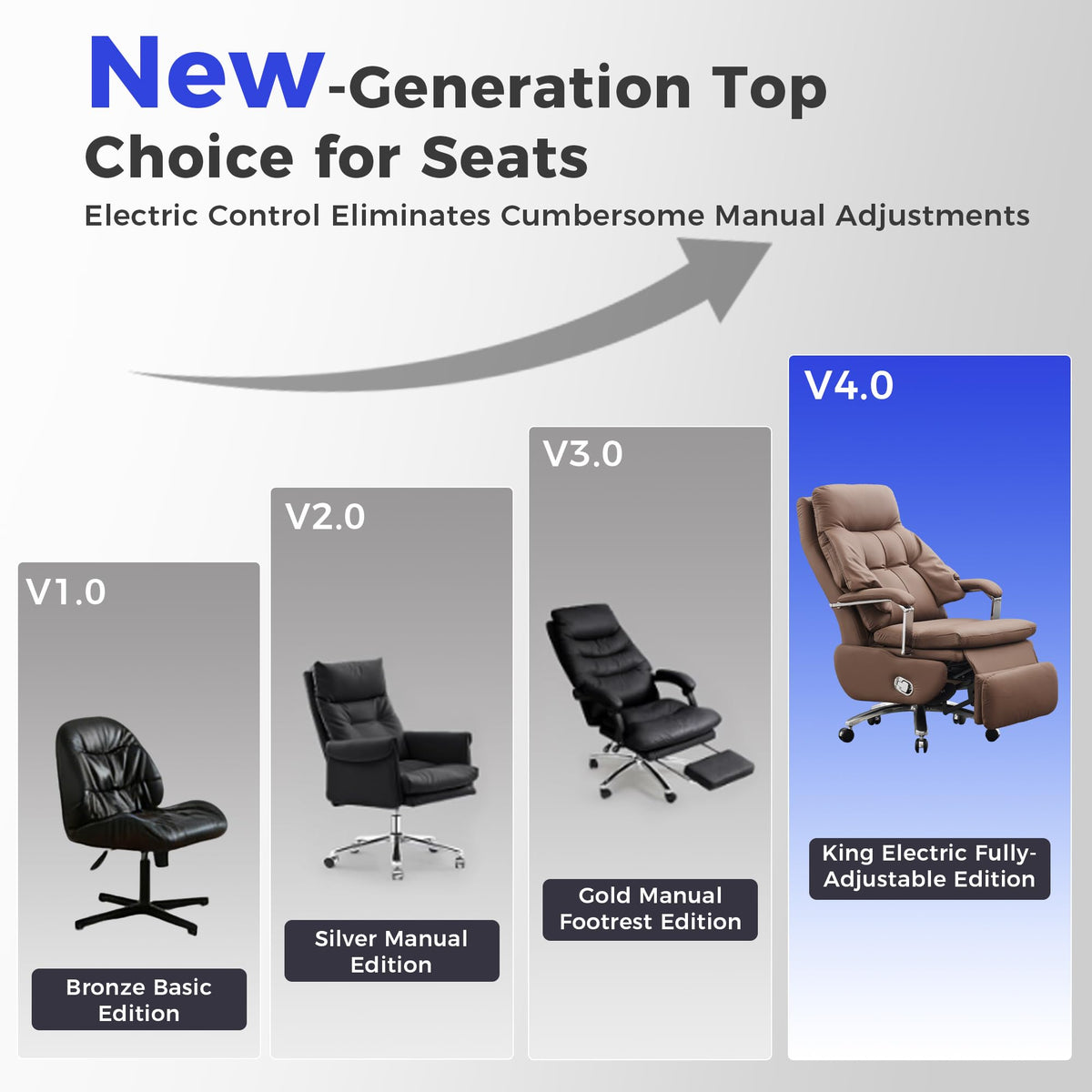 Brown PU Leather Recliner Chair with Footrest 400LBS M573