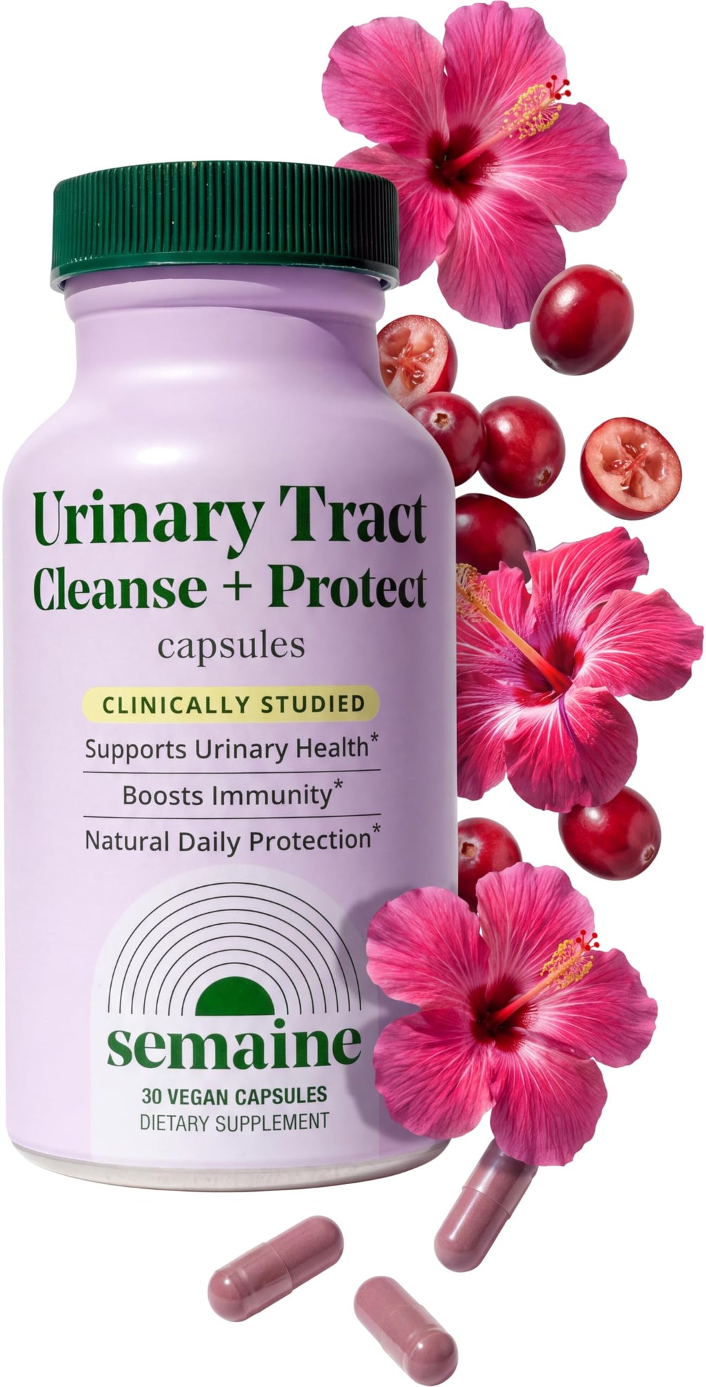 Cranberry Urinary Tract Supplement 30 Vegan Capsules I99184