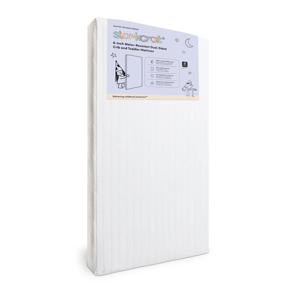 6-Inch Water-Resistant Baby Crib & Toddler Mattress J298492