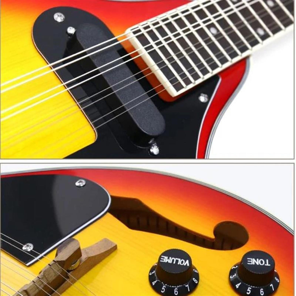 Electric Mandolin 8 Strings Spruce Sunburst O70884