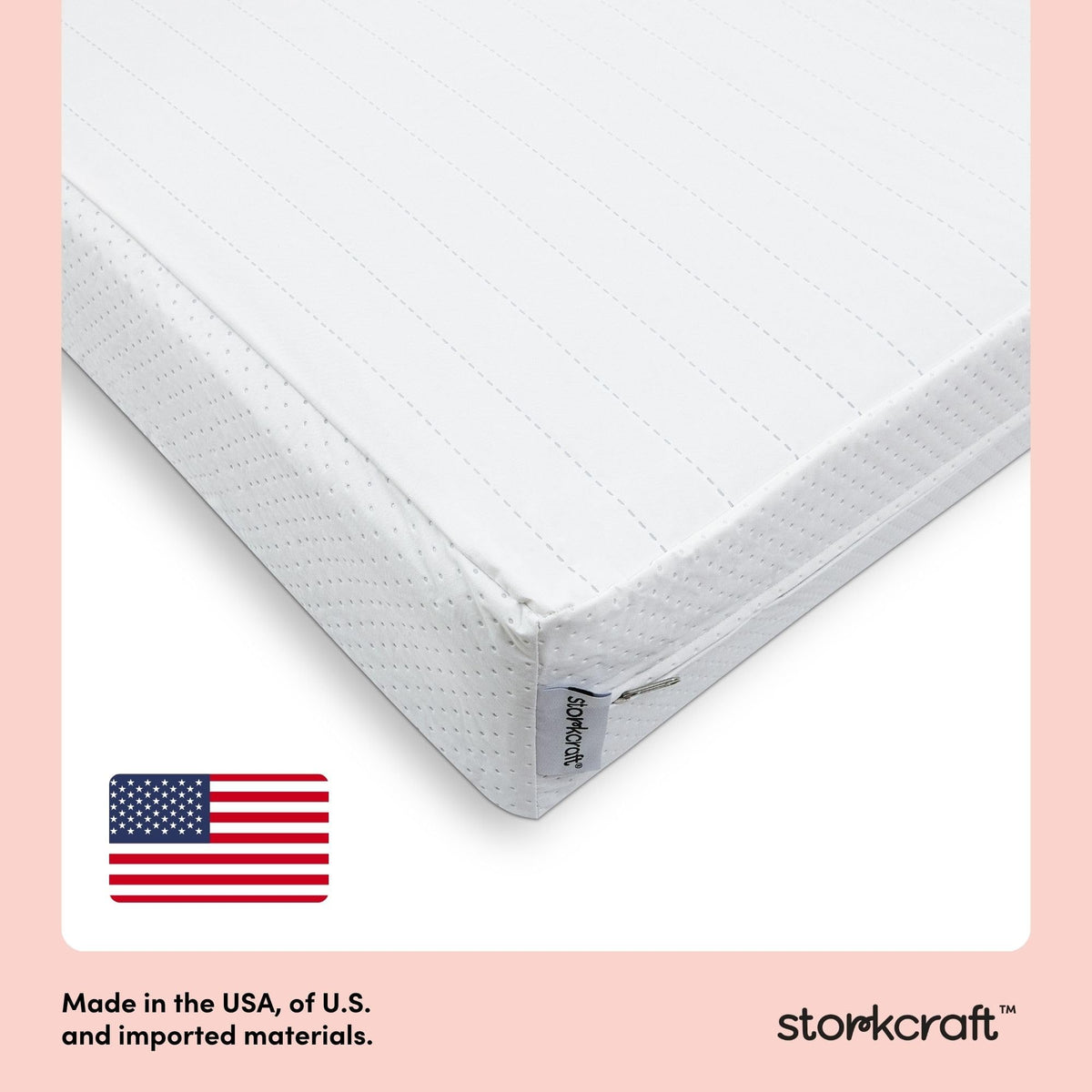 6-Inch Water-Resistant Baby Crib & Toddler Mattress J298492