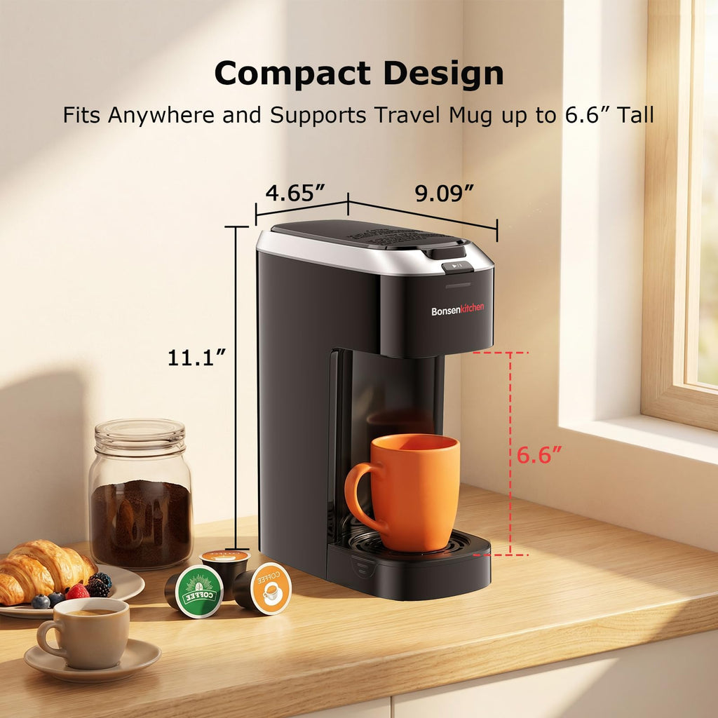 2-in-1 Single Serve Coffee Maker T778