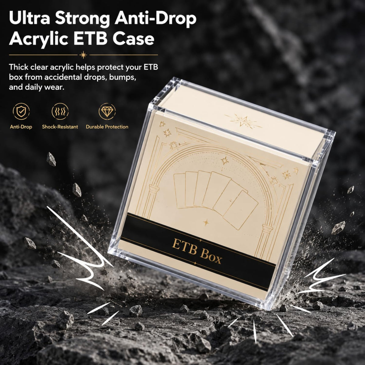 3 Pack Acrylic Elite Trainer Box Protector J995