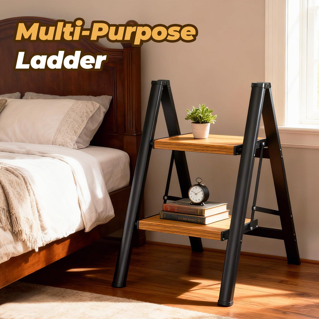 Lightweight Aluminum Folding Step Ladder D922218