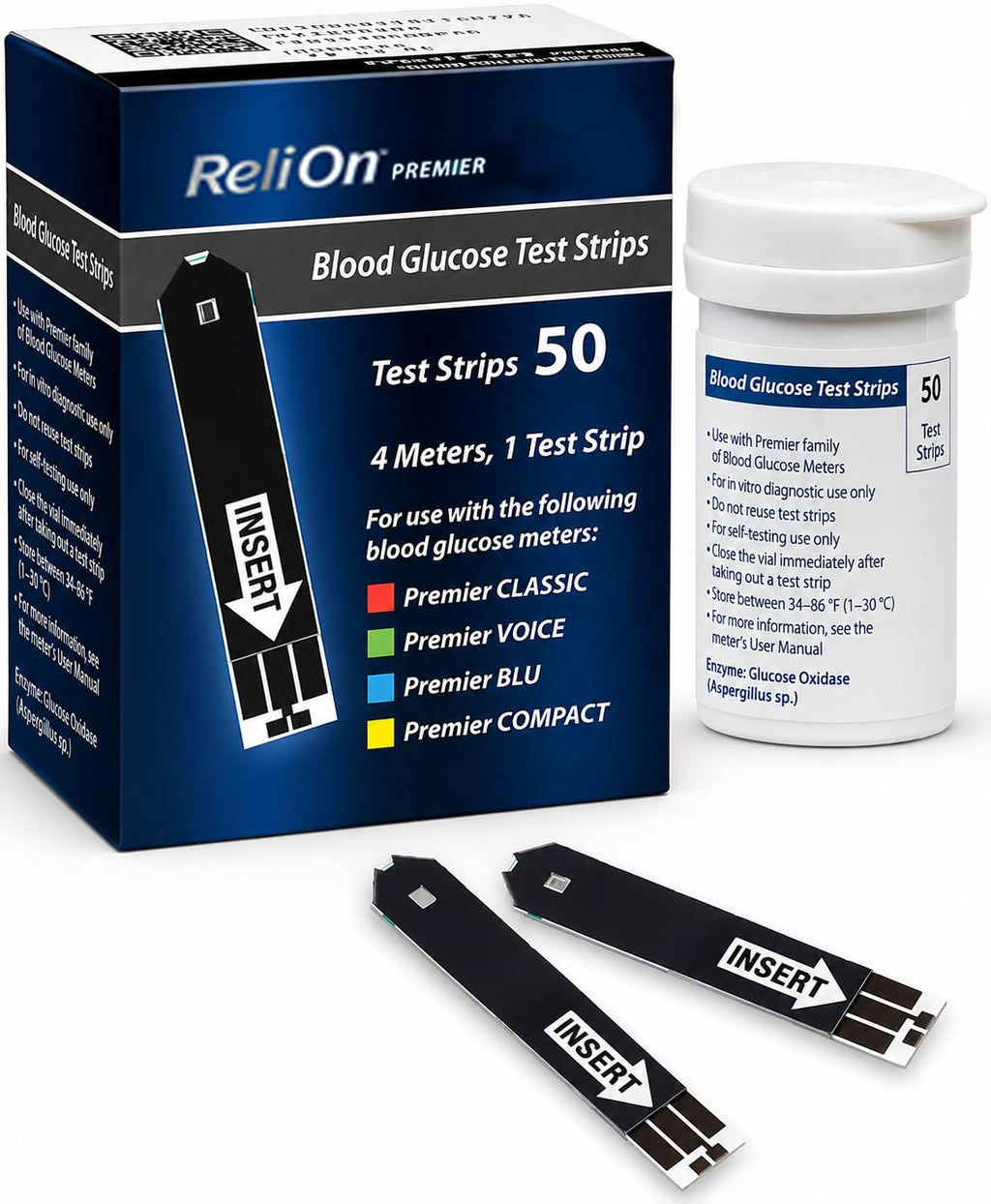Blood Glucose Test Strips 50 Count L6985