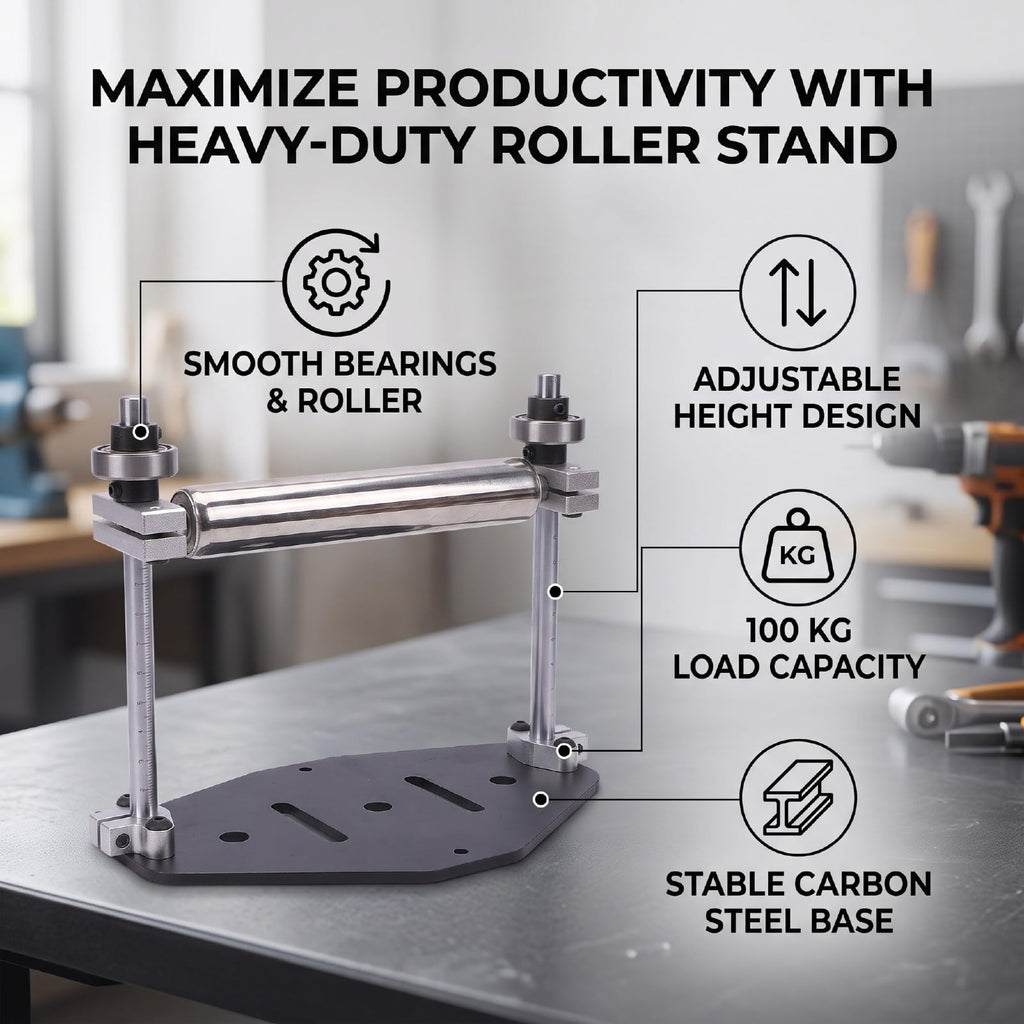 Pipe Roller Stand 200 Lbs Load Capacity Q915