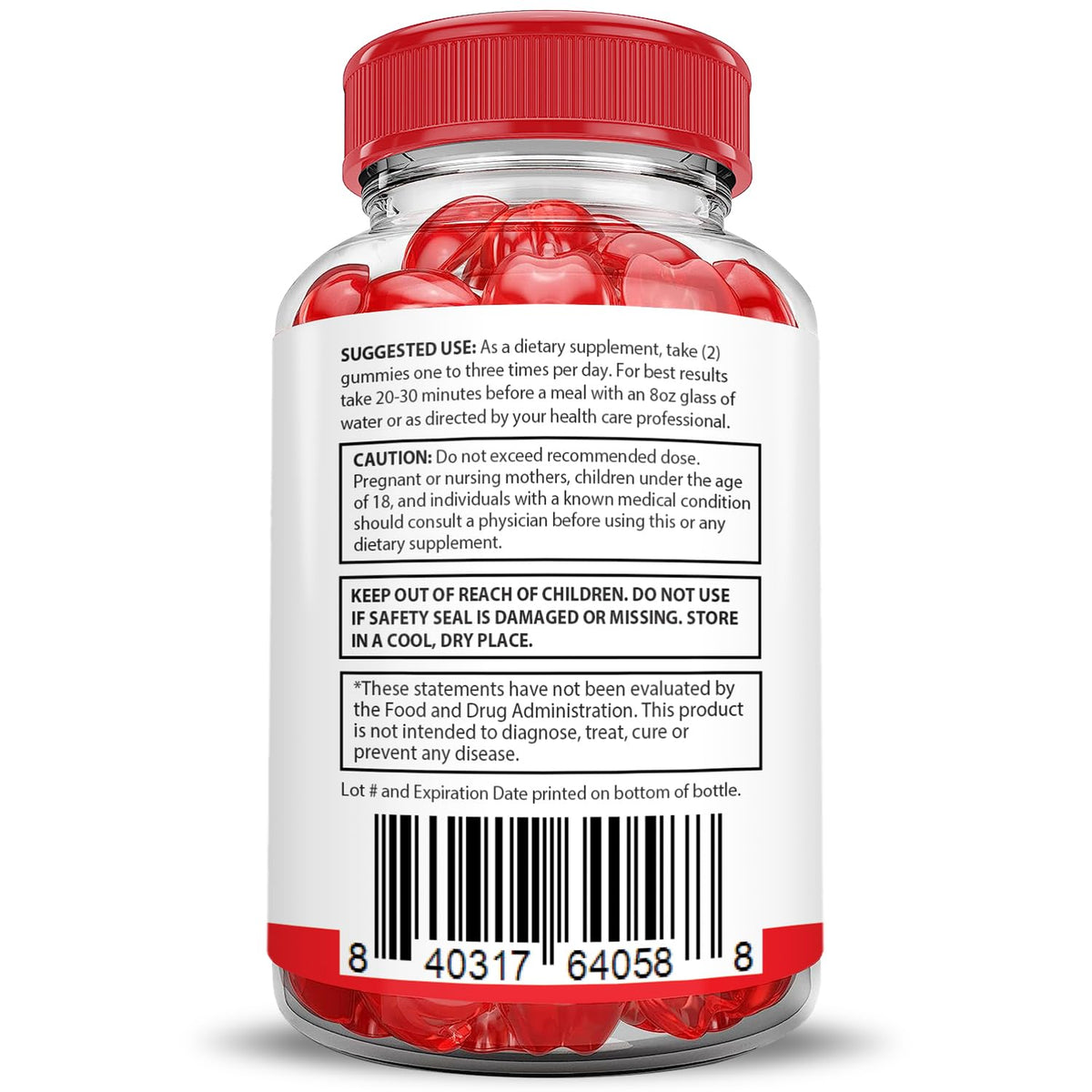 Vital Pump XL Performance Gummies 1000MG Beet Juice B12 Vegan Non GMO 120 Gummys E17340
