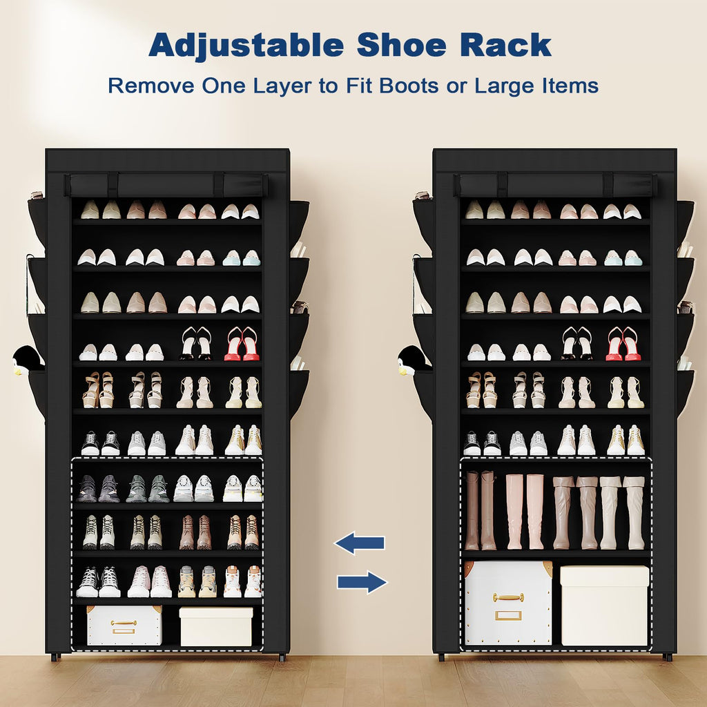 Shoe Rack with Cover X44035