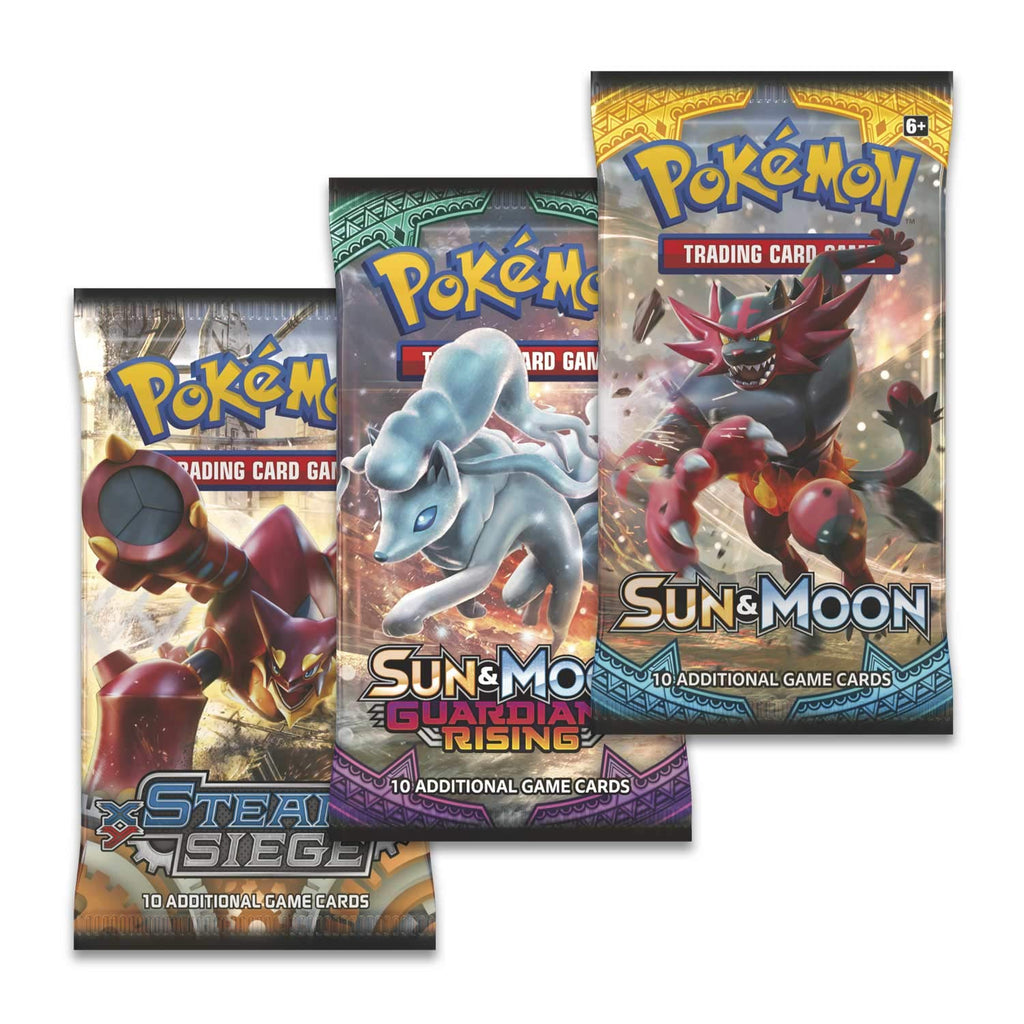 Pokemon TCG 3 Booster Pack with 1 Coin W33614