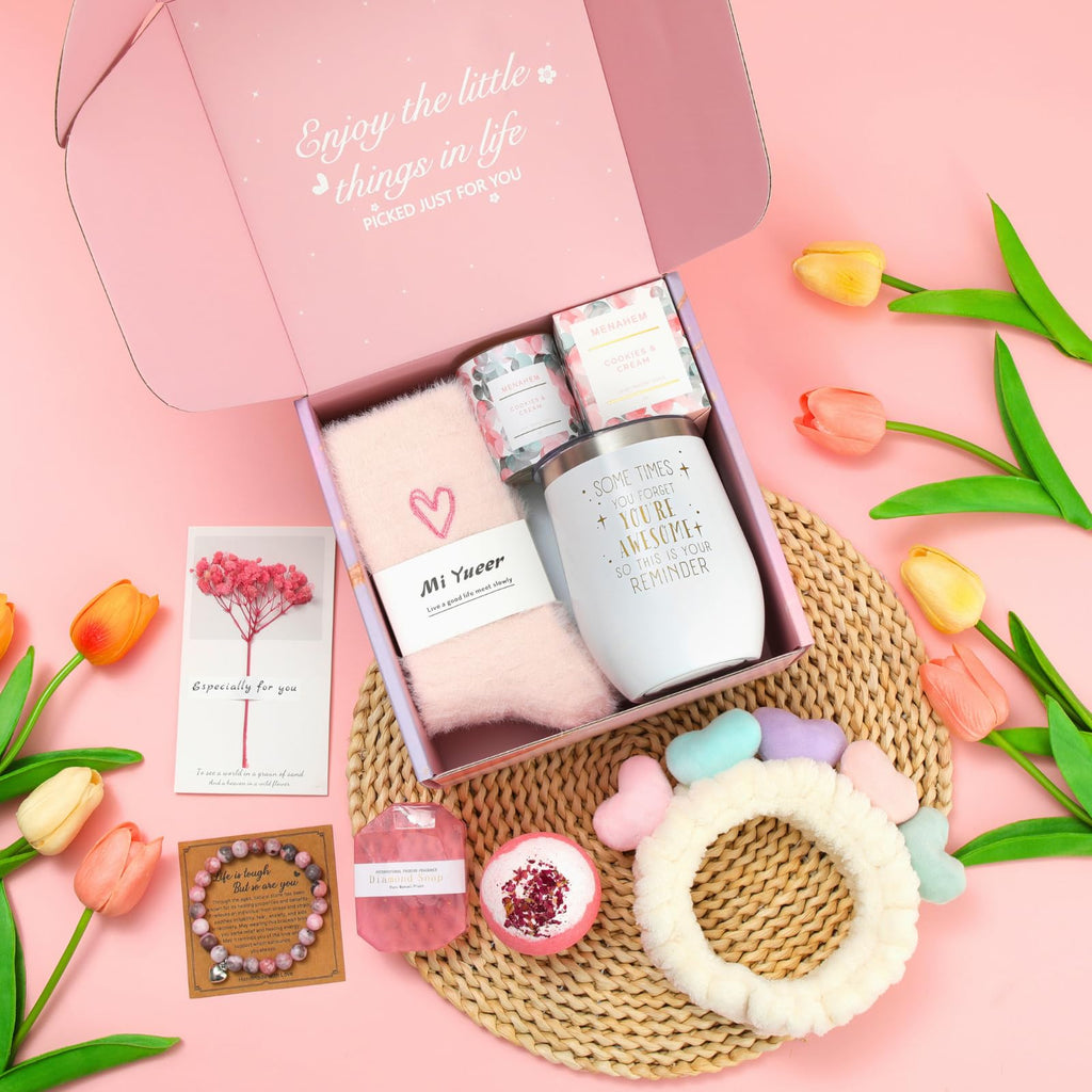Pink 9pc Spa Bath Gift Set R391161