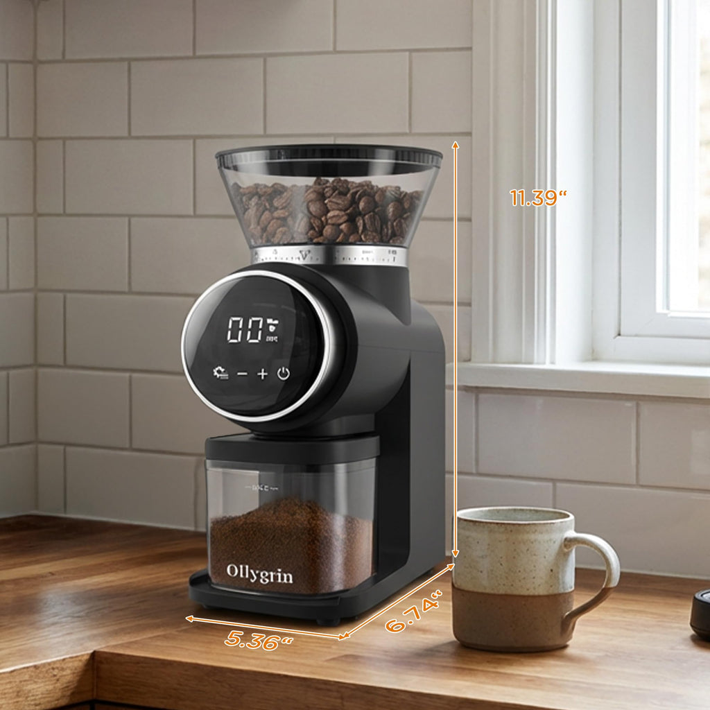 Conical Burr Electric Coffee Grinder with 30 Settings B5534