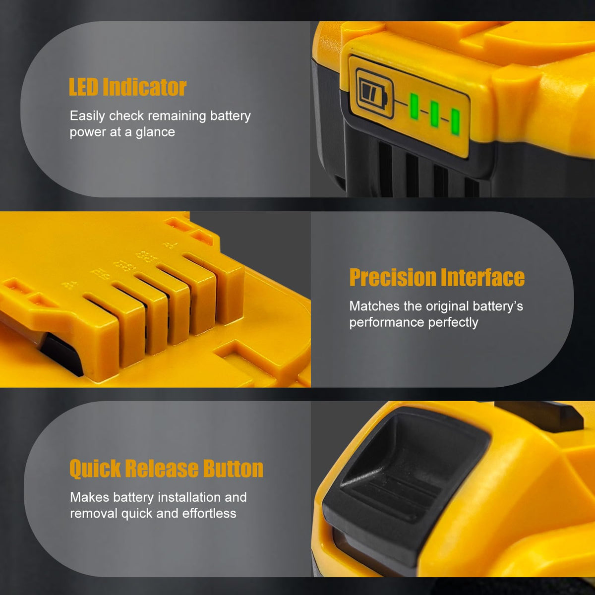 8Ah Replacement Battery for 20V Max Tools O923