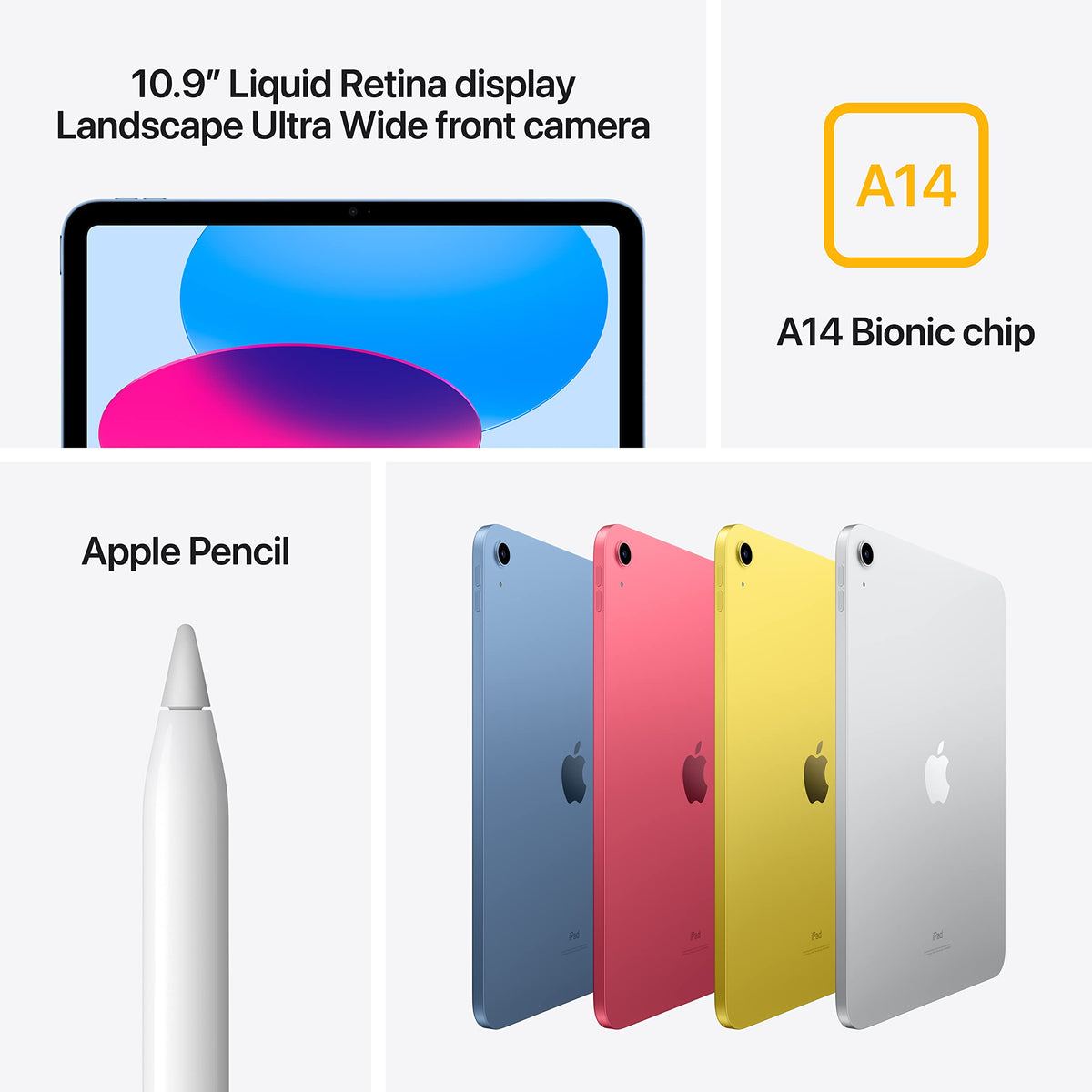 2022 iPad 10.9-inch WiFi 64GB Blue D95265