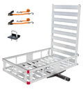 Aluminum Hitch Mount Wheelchair Carrier with 47" Ramp X1738