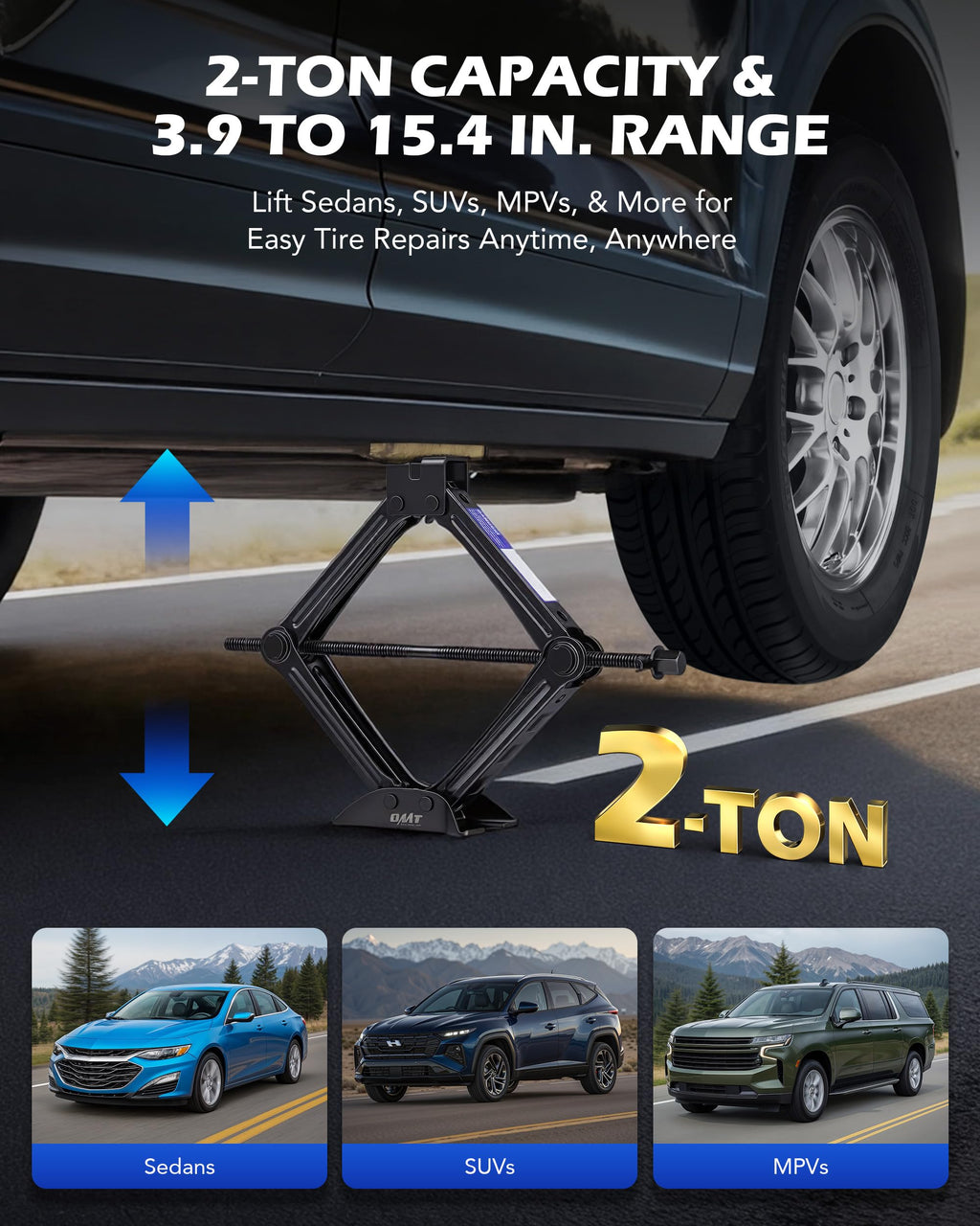2 Ton Scissor Jack F71986