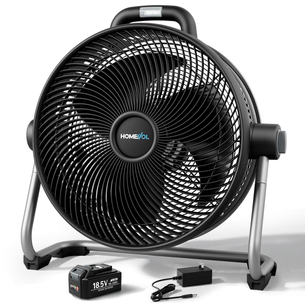 20 Inch Cordless Rechargeable Battery Powered Floor Fan B66257