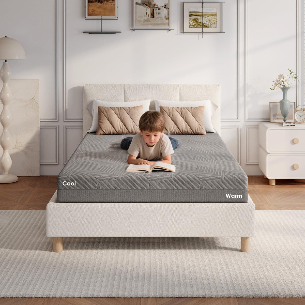 5 Inch Twin Size Medium Firm Memory Foam Mattress F402