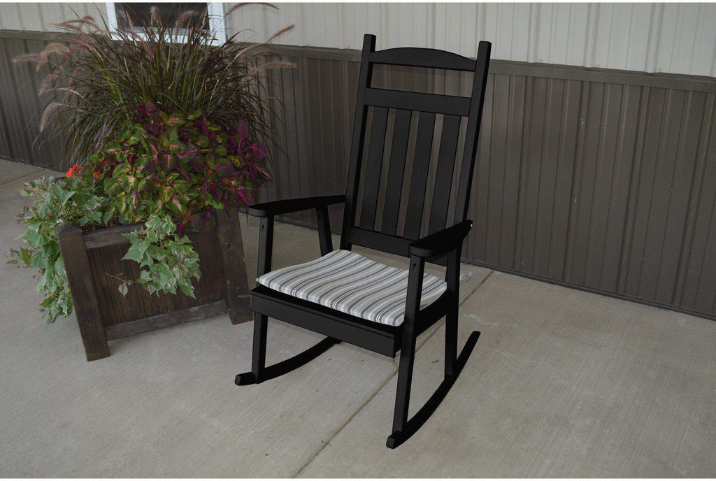 Yellow Pine Porch Rocking Chair U5920