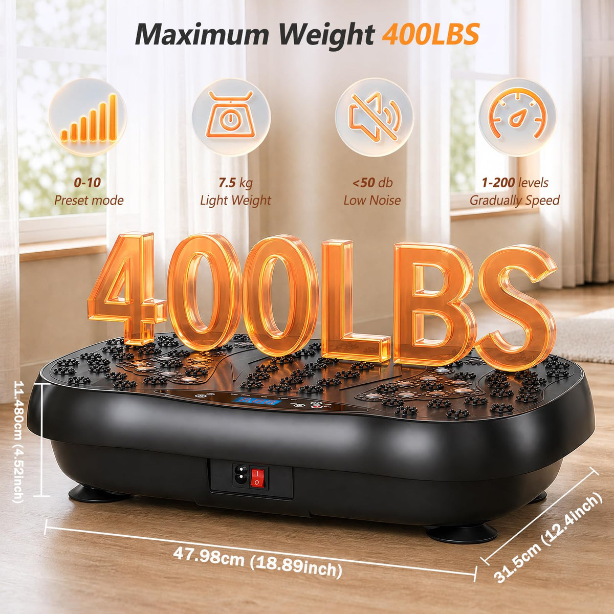 Vibration Plate Exercise Machine G9064