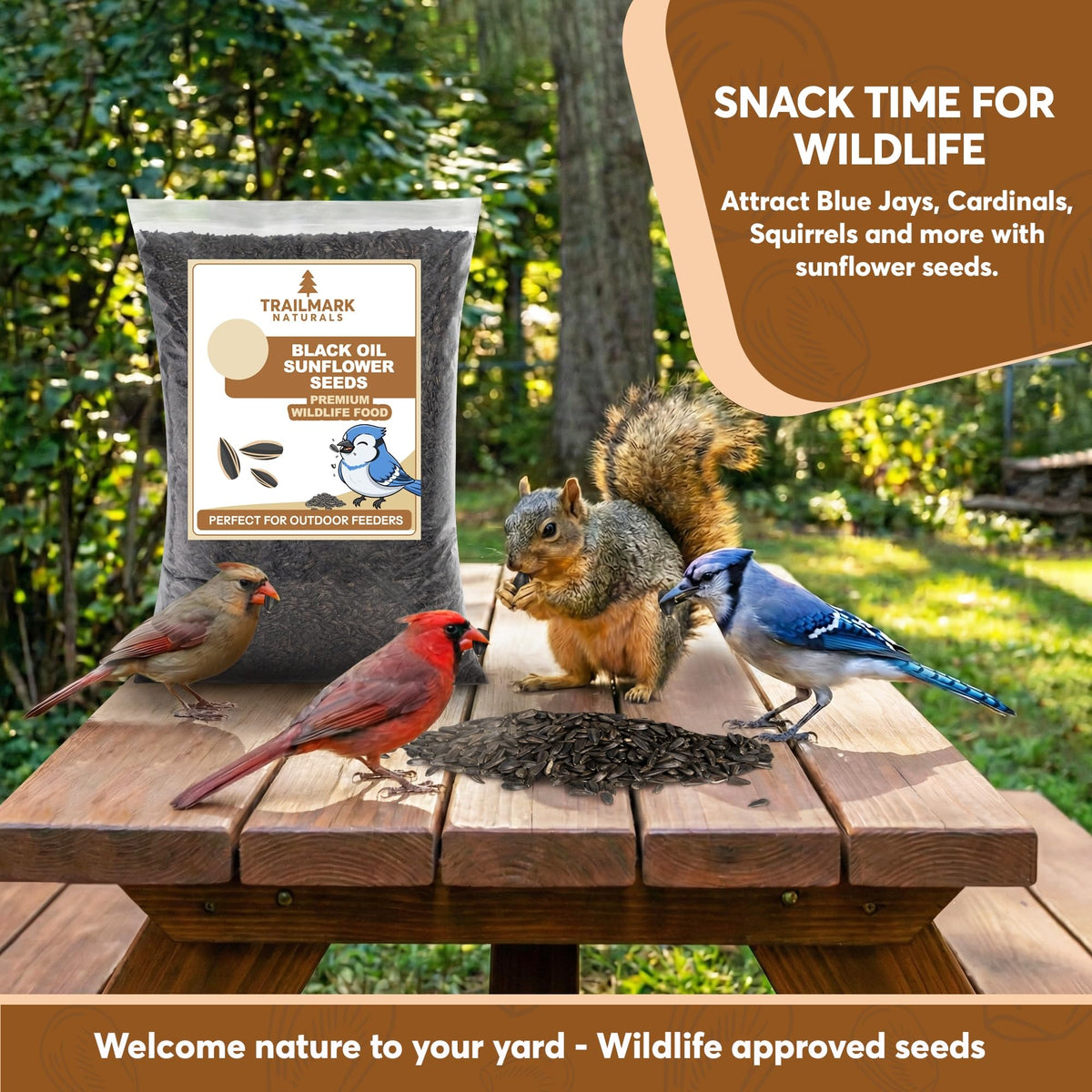 Black Oil Sunflower Seeds for Birds J63910