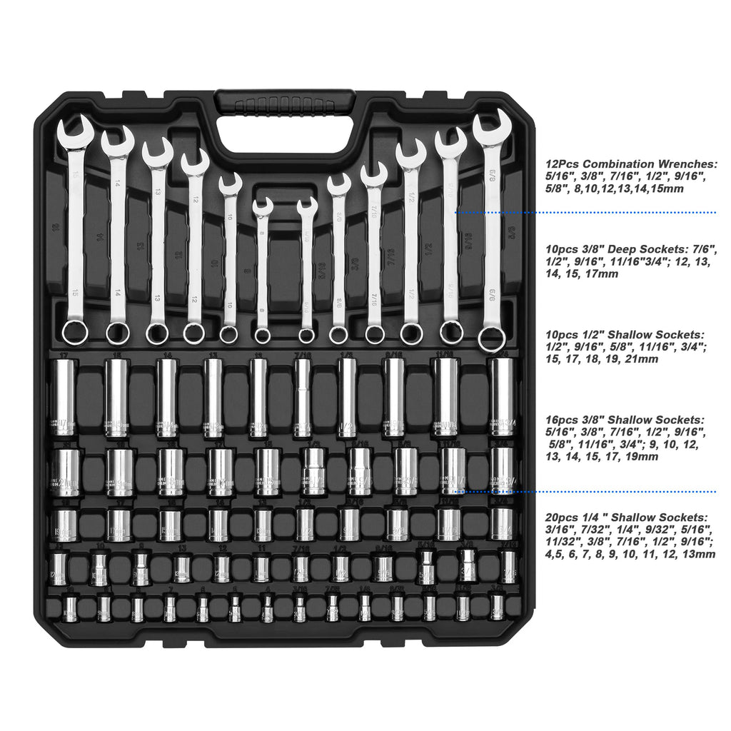 240-Piece Mechanics Tool Set T251512