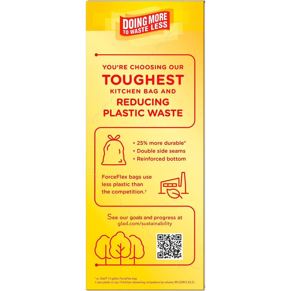 XL Trash Bags, 20 Gal, 30 Ct K60269
