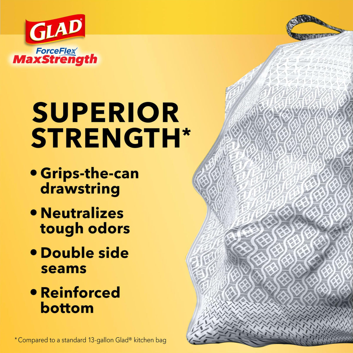 XL Trash Bags, 20 Gal, 30 Ct K60269