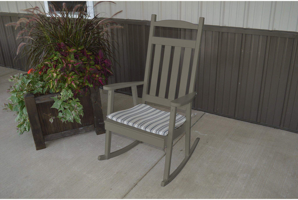 Yellow Pine Porch Rocking Chair U5920