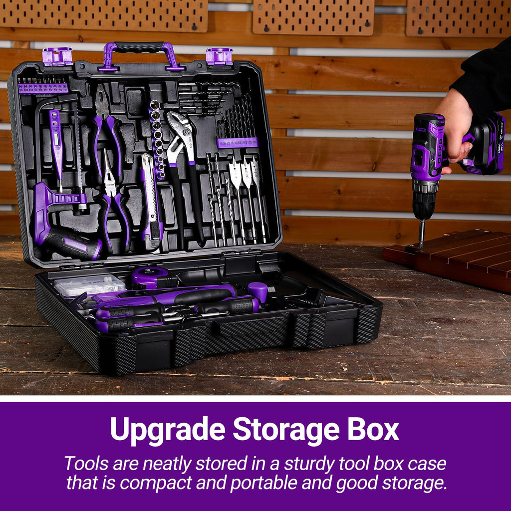 20V Cordless Power Drill Tool Kit Set with Battery C251