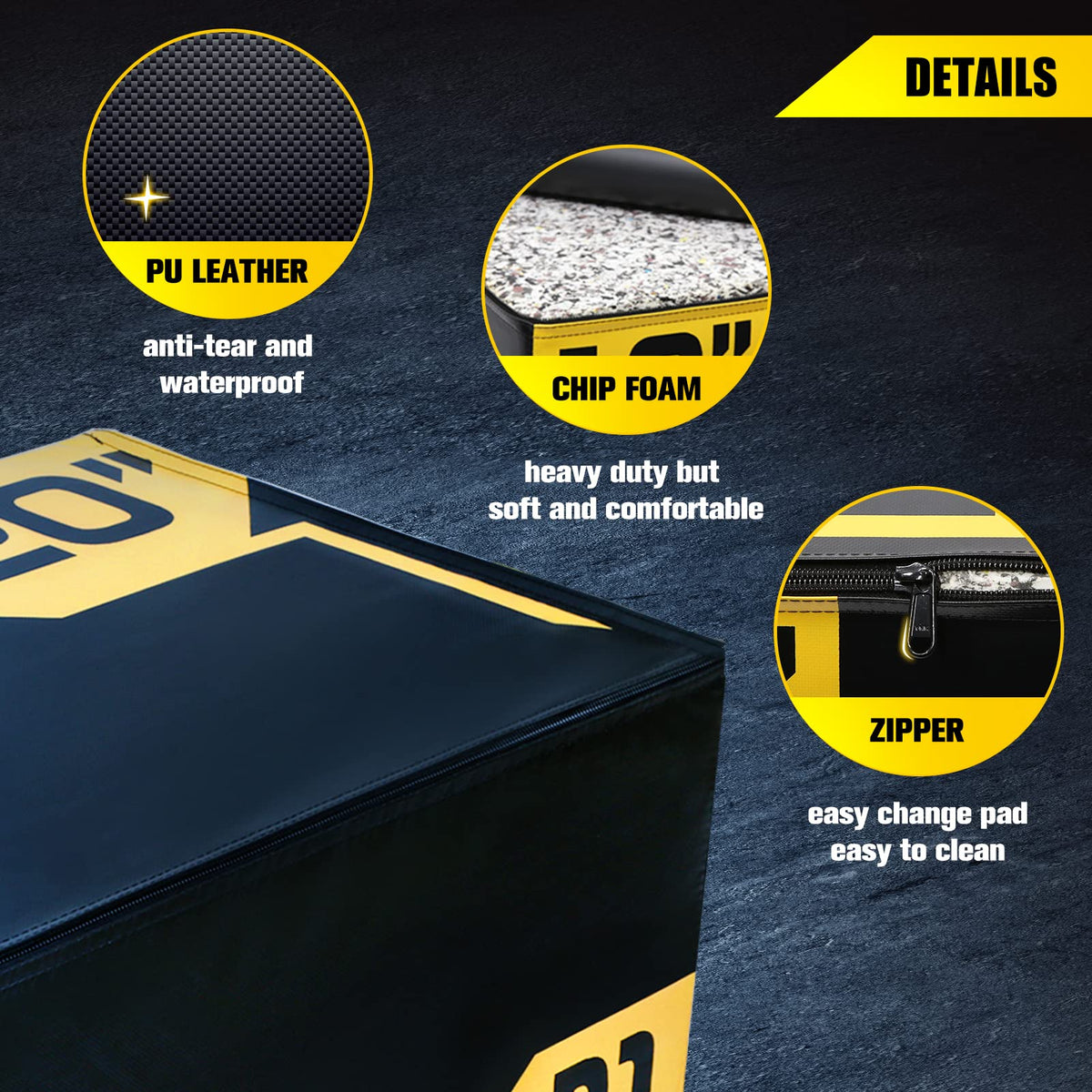 3 in 1 Foam Plyometric Box X543