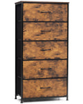 5 Drawer Fabric Dresser X290