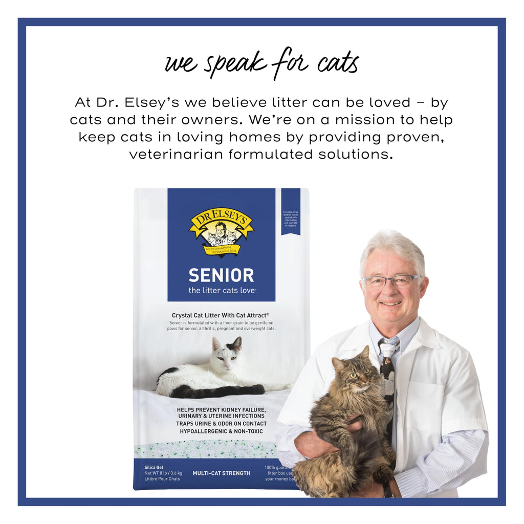 Senior Cat Litter 8lbs V5271