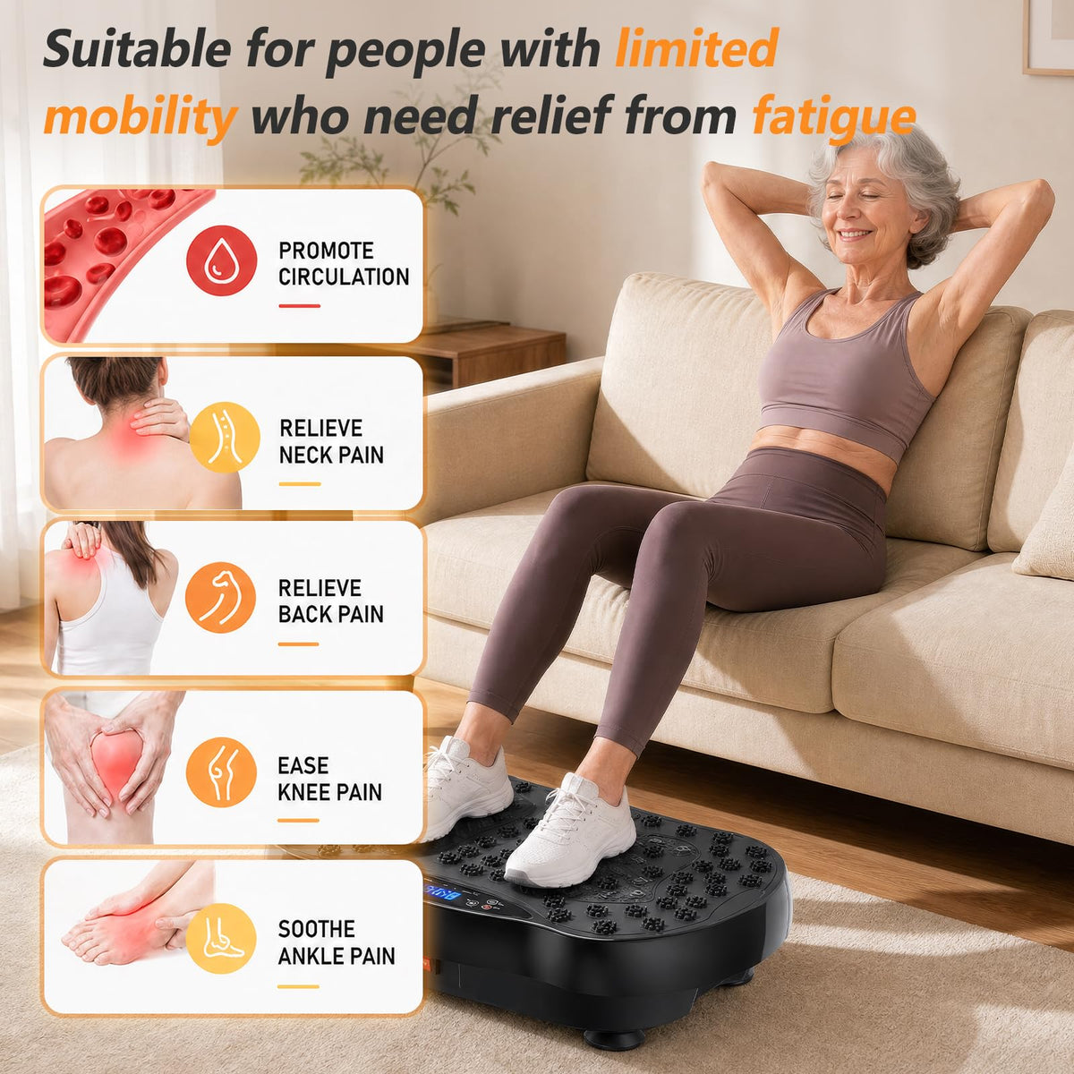 Vibration Plate Exercise Machine G9064