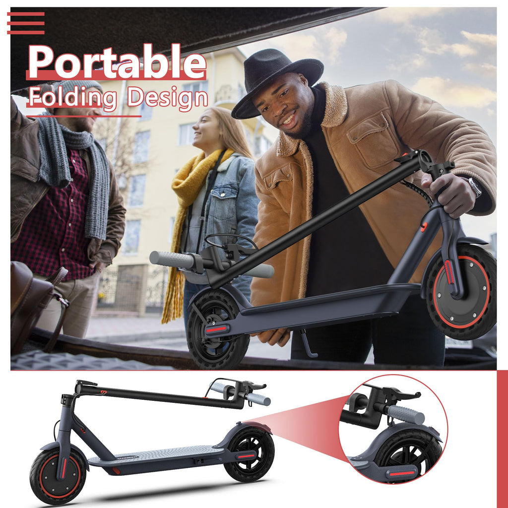 Electric Scooter with 350W/500W Motor, 19-20 MPH, Foldable A3063