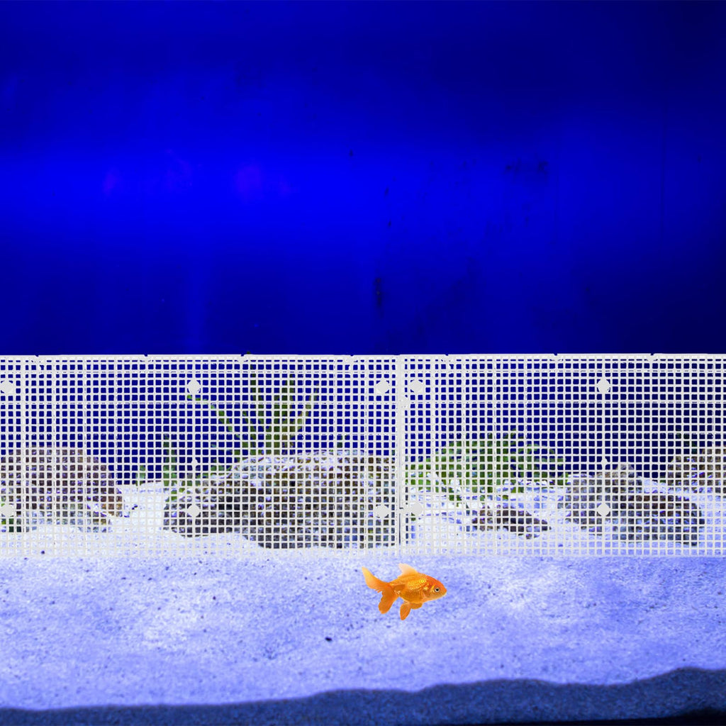4pcs Cuttable Plastic Aquarium Tank Dividers with Suction Cups I7369