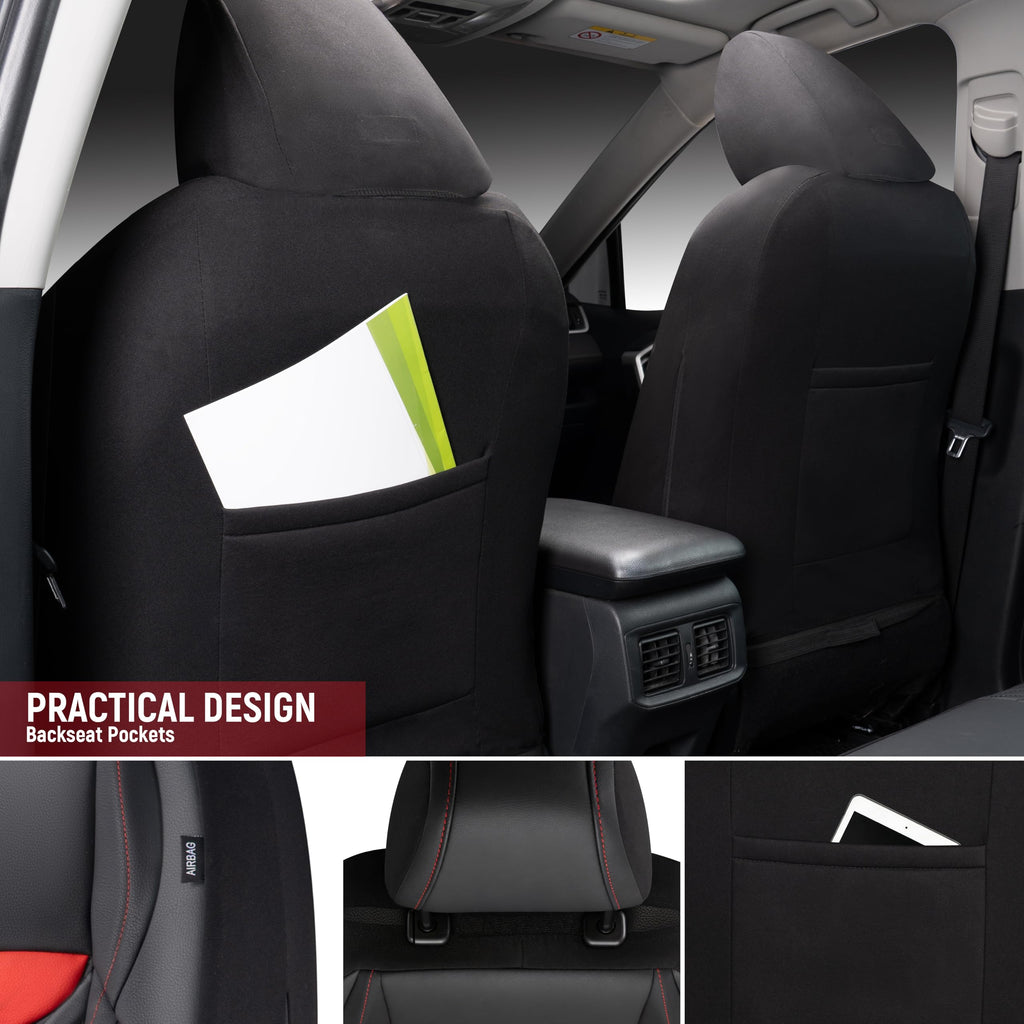 PU Leather Waterproof Car Seat Covers Full Set K712644