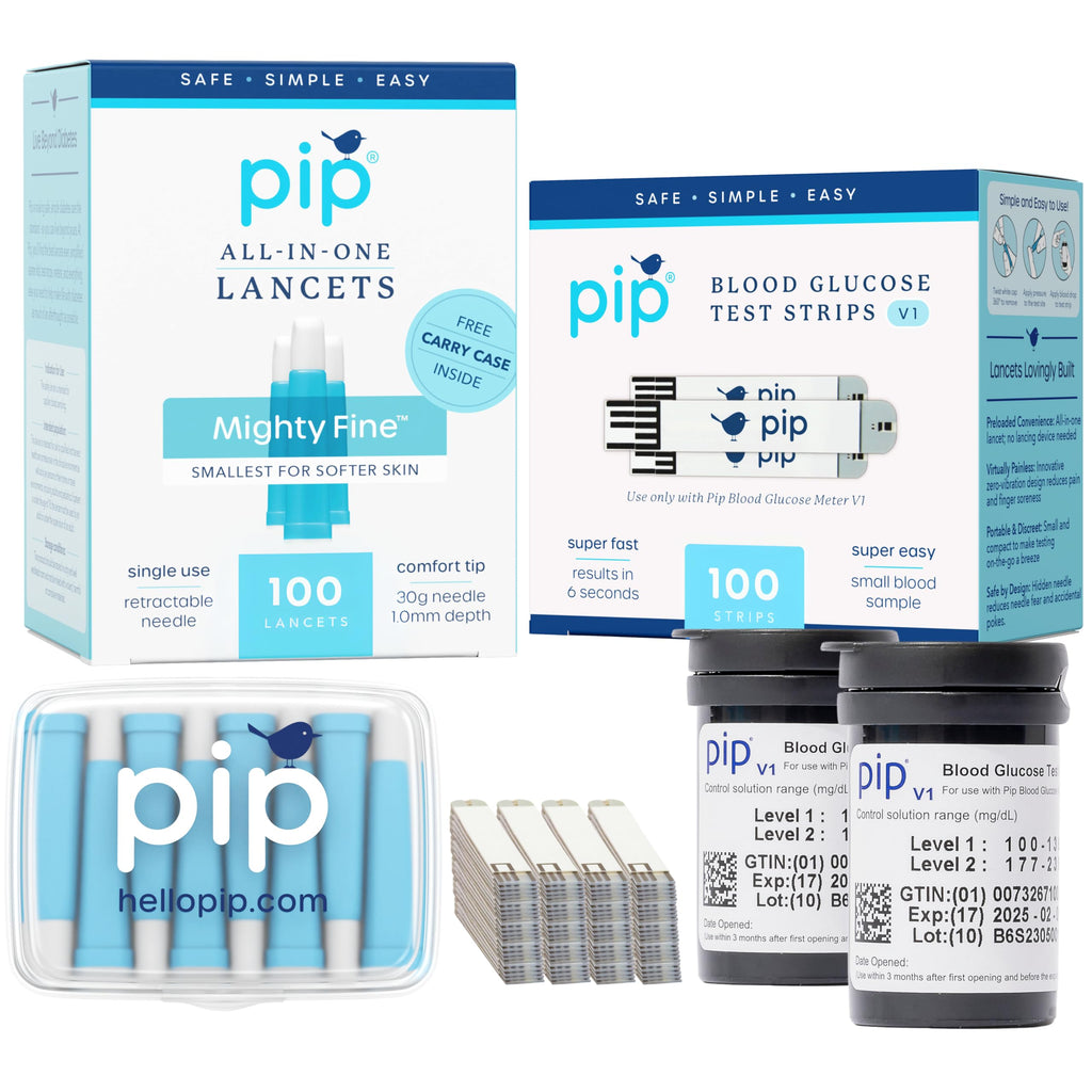 Blood Glucose Test Strips and Lancets 100 Count 30G 1.0mm S946