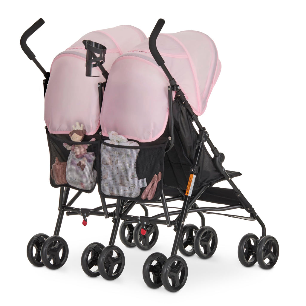 Pink Umbrella Stroller with Adjustable Canopy T918
