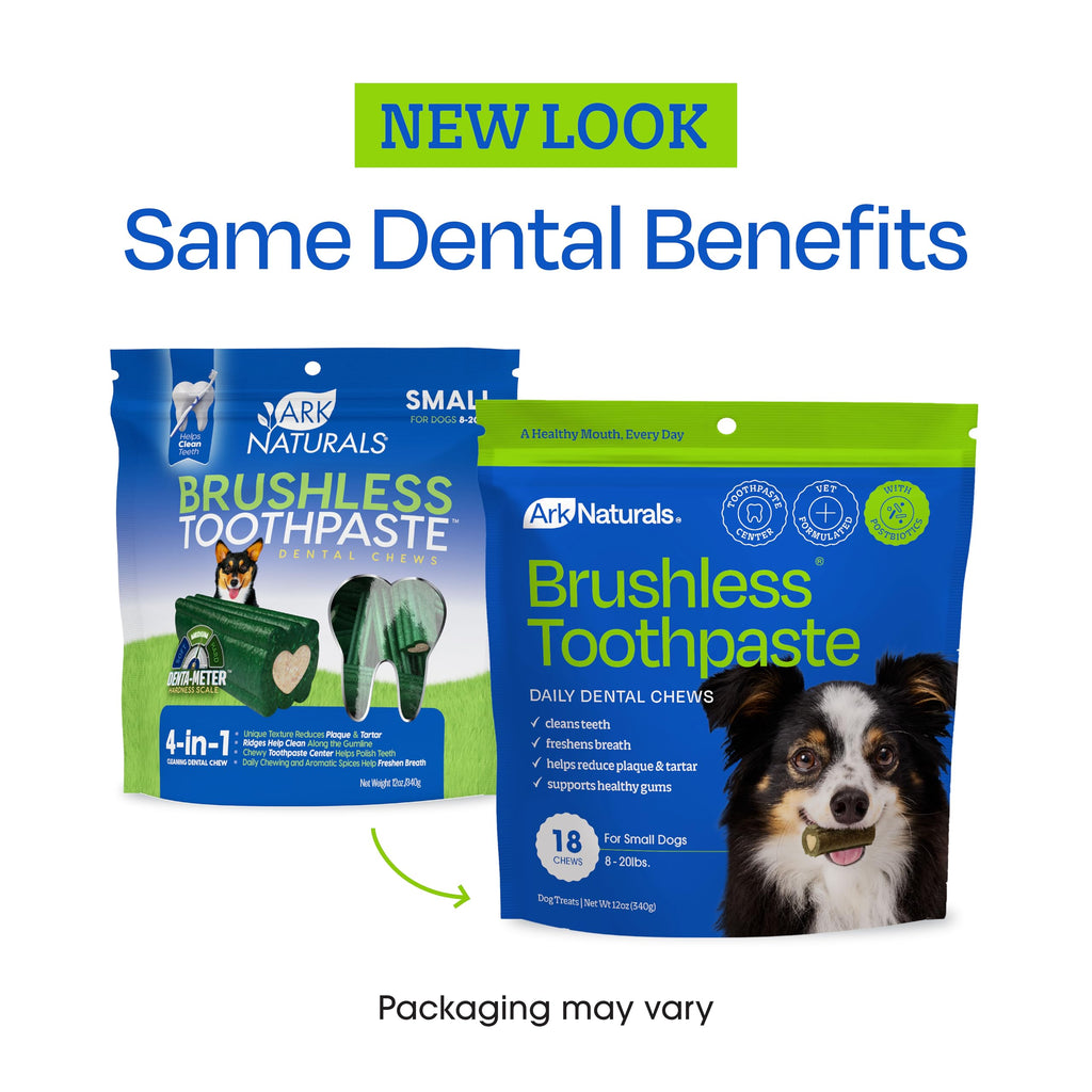 Brushless Toothpaste Dog Dental Treats Large Breeds 10 ct X5477