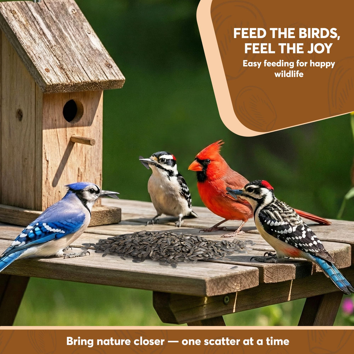Black Oil Sunflower Seeds for Birds J63910