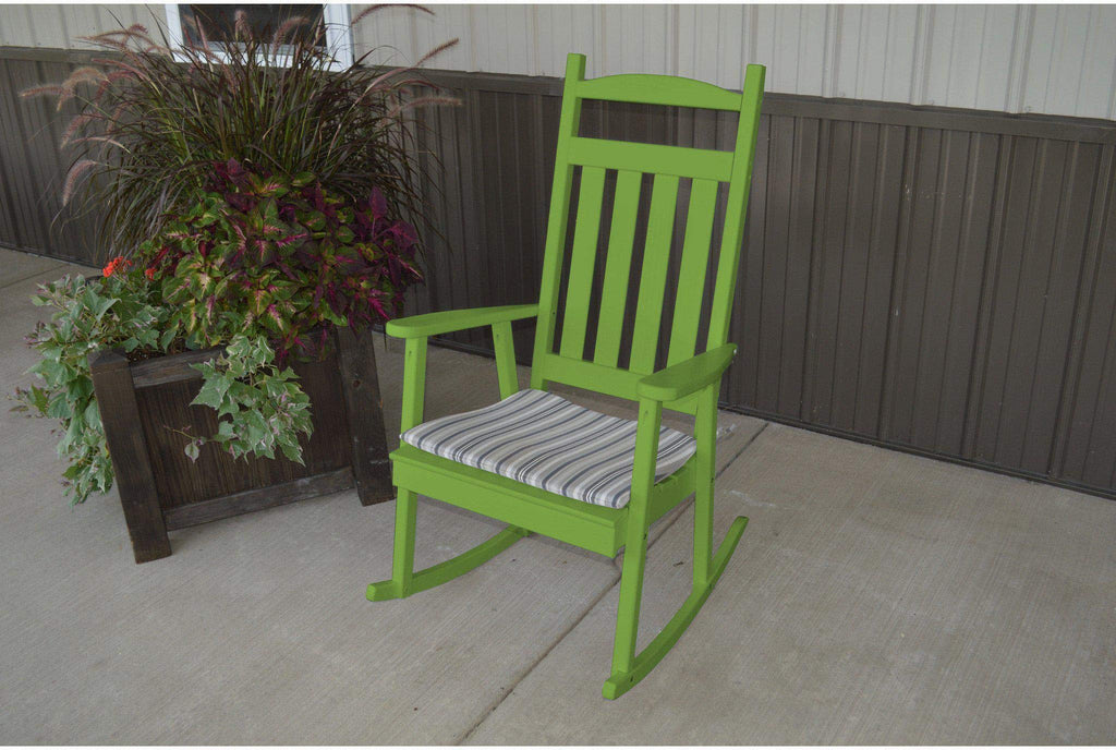 Yellow Pine Porch Rocking Chair U5920
