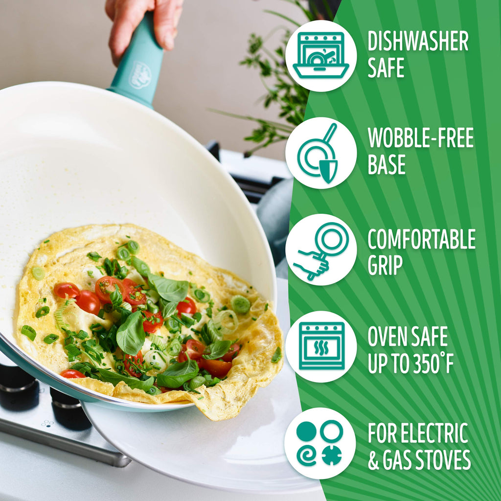 Ceramic Nonstick 12 Piece Cookware Set U701